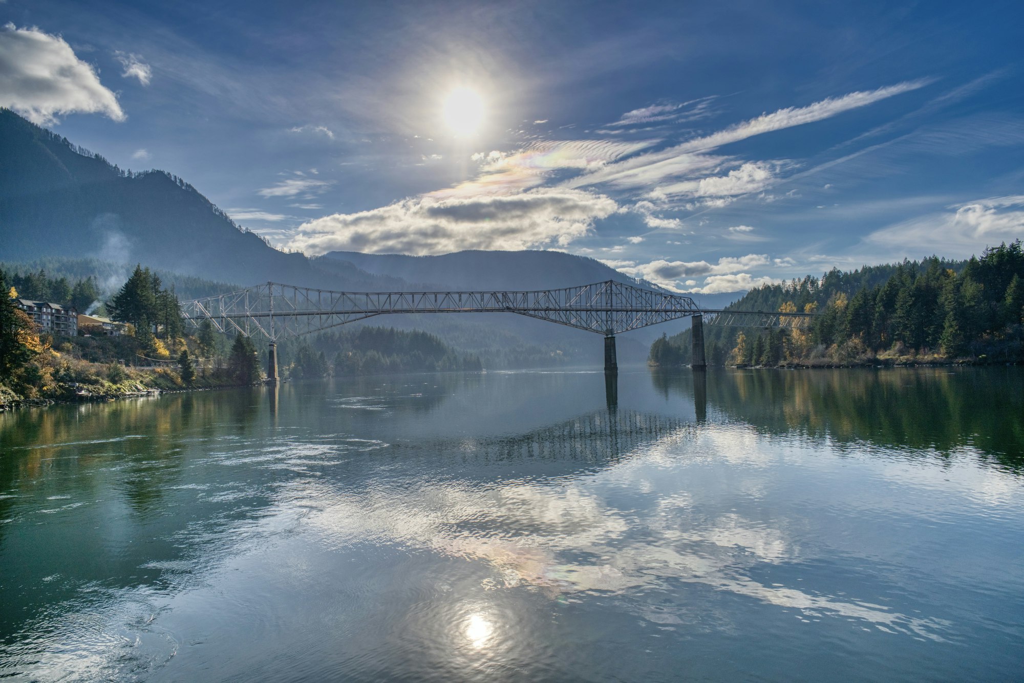 Bridge of the Gods over the Columbia River